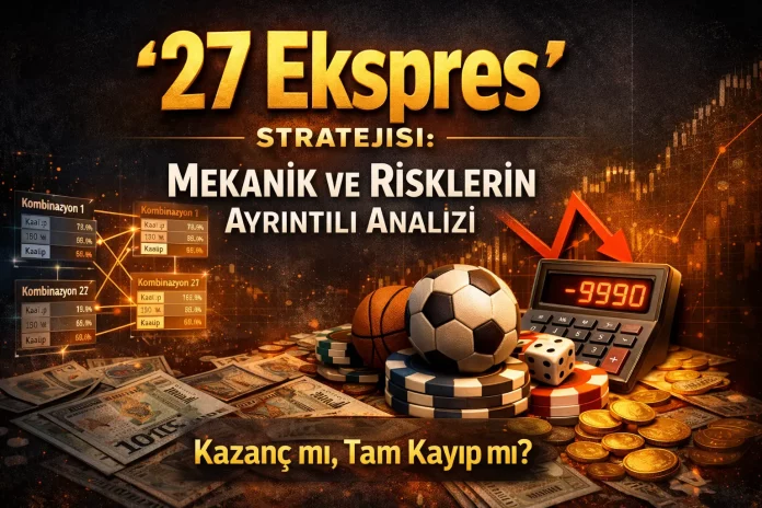 27 Ekspres Stratejisi: Bahis Kombinasyonları ve Risk Analizi