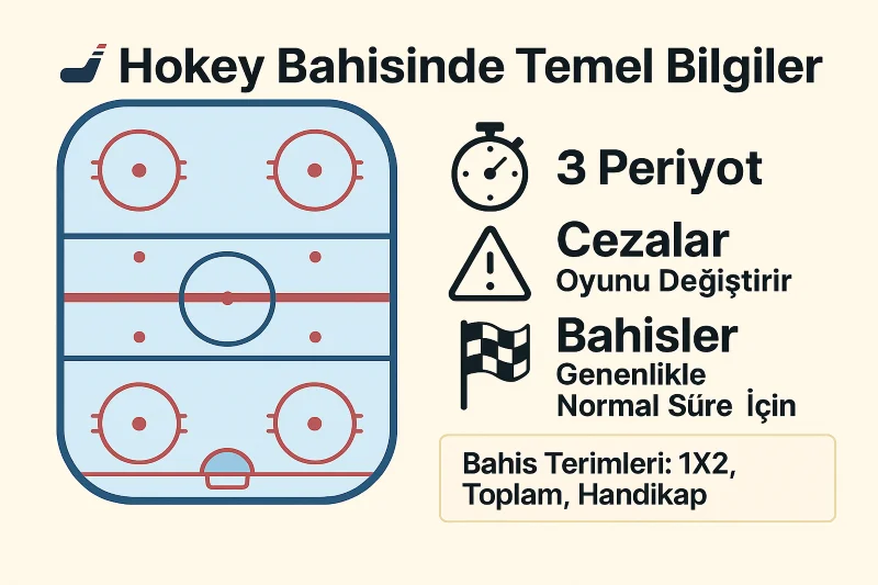 Buz hokeyi bahislerinde bilinmesi gereken temel bilgiler